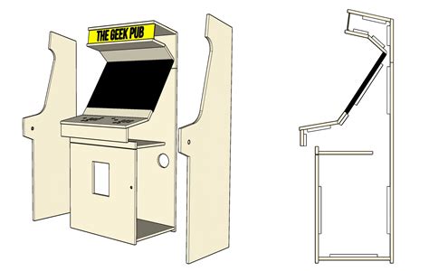 full size arcade cabinet plans